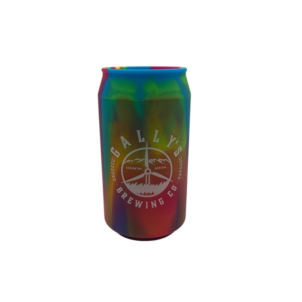 SILIPINT 16 OZ CUP MULTICOLORED GALLEYS BREWING MONTANA